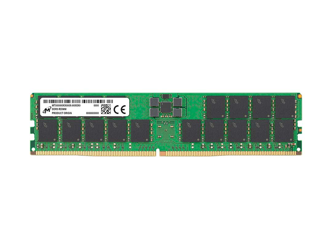 Buy Micron 128GB DDR5-5600 RDIMM CL46 ECC Registered - Free UK