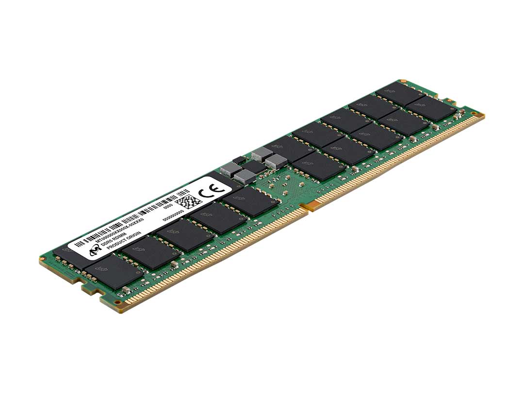 Buy Micron 128GB DDR5-5600 RDIMM CL46 ECC Registered - Free UK