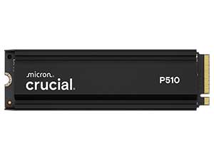 2TB Crucial P510 2280 M.2 NVMe PCIe SSD with Heatsink