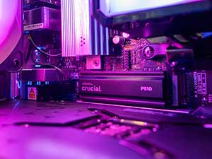 2TB Crucial P510 2280 M.2 NVMe PCIe SSD with Heatsink