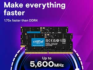 Crucial DDR5-5600 SODIMM