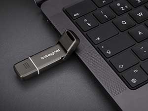 1TB Integral SlimXpress Dual USSD Portable USB SSD