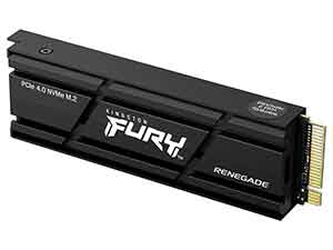 Kingston FURY Renegade M.2 NVMe PCIe SSD with Heatsink