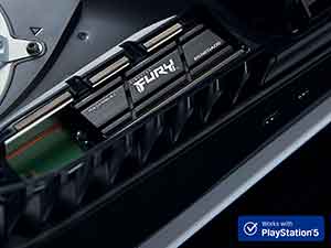 Kingston FURY Renegade M.2 NVMe PCIe SSD with Heatsink