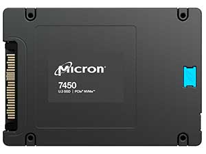 Micron 7450 Max (Mixed-Use) Non-SED U.3 (15mm) NVMe SSD