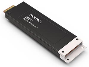 12.8TB Micron 7600 MAX (Mixed-Use) E1.S (15mm) NVMe Enterprise SSD