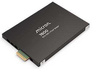 Micron 7600 MAX (Mixed-Use) E3.S (7.5mm) NVMe Enterprise SSD