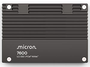 12.8TB Micron 7600 MAX (Mixed-Use) U.2 (15mm) NVMe Enterprise SSD