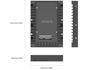 ORICO 2.5-inch to 3.5-inch SATA Drive Caddy