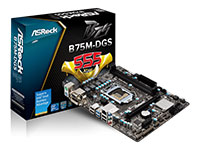 ASRock Motherboard B75M-DGS