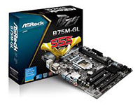 ASRock Motherboard B75M-GL