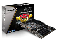 ASRock Motherboard H77 Pro4/MVP