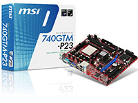 MSI (Micro-Star) Motherboard 740GTM-P23
