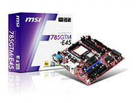 MSI (Micro-Star) Motherboard 785GTM-E45