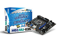 MSI (Micro-Star) Motherboard H61MU-E35 (B3)