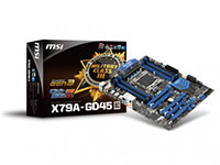 MSI (Micro-Star) Motherboard X79A-GD45 (8D)