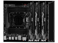 MSI (Micro-Star) Motherboard X99S SLI Plus