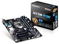 Gigabyte Motherboard GA-H81M-D3H