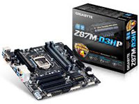 Gigabyte Motherboard GA-Z87M-D3HP