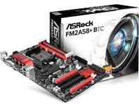 ASRock Motherboard FM2A58+ BTC