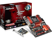 ASRock Motherboard Fatal1ty 970 Performance/3.1