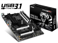 MSI (Micro-Star) Motherboard 970A SLI Krait Edition