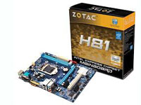Zotac Motherboard H81 (H81MAT-A-E)