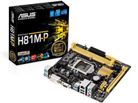 Asus Motherboard H81M-P-SI