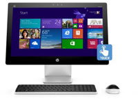 HP Pavilion All-in-One 23-q012 TouchSmart