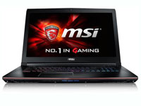 MSI (Micro-Star) Notebook GE72 6QC Apache