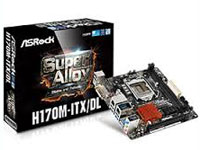 ASRock Motherboard H170M-ITX/DL