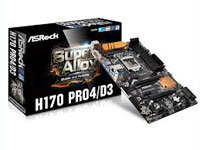 ASRock Motherboard H170 Pro4/D3