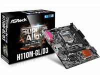 ASRock Motherboard H100M-GL/D3