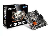 ASRock Motherboard H110M-DGS