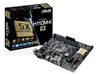 Asus Motherboard H110M-K D3