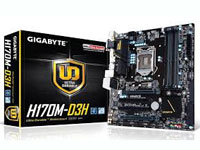 Gigabyte Motherboard GA-H170M-D3H [DDR4]