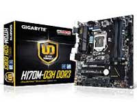 Gigabyte Motherboard GA-H170M-D3H [DDR3]