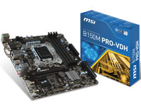 MSI (Micro-Star) Motherboard B150M PRO-VDH