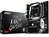 MSI (Micro-Star) Motherboard Z170 KRAIT GAMING