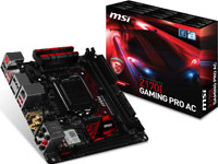 MSI (Micro-Star) Motherboard Z170I GAMING PRO AC
