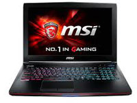 MSI (Micro-Star) Notebook GE62 2QD Apache