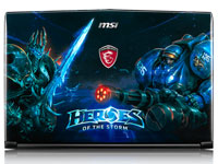 MSI (Micro-Star) Notebook GE62 6QD Apache Pro Heroes Special Edition