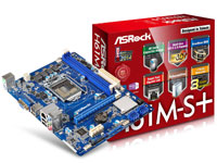 ASRock Motherboard H61M-S+
