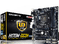 Gigabyte Motherboard GA-H170M-DS3H
