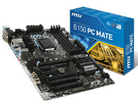 MSI (Micro-Star) Motherboard B150 PC MATE