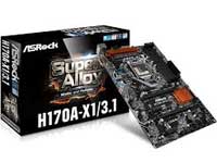 ASRock Motherboard H170A-X1/3.1