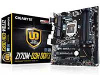 Gigabyte Motherboard GA-Z170M-D3H [DDR3]
