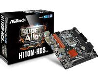 ASRock Motherboard H110M-HDS R3.0