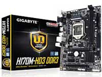 Gigabyte Motherboard GA-H170M-HD3 DDR3