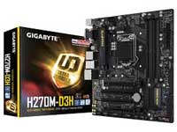 Gigabyte Motherboard GA-H270M-D3H